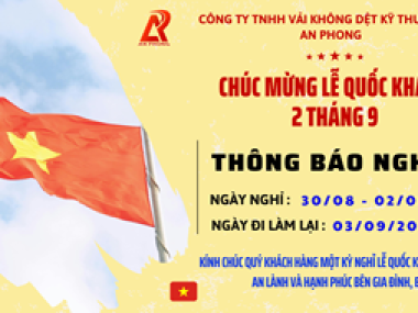 Nghỉ lễ Quốc Khánh 2/9