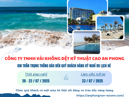 AN PHONG XIN THÔNG BÁO NGHỈ DU LỊCH HÈ 2025