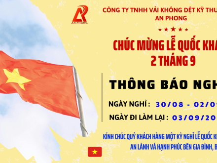 Nghỉ lễ Quốc Khánh 2/9