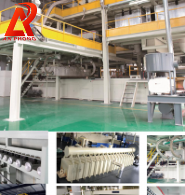 MÁY SX VẢI LỌC KHÁNG KHUẨN MELT-BLOWN