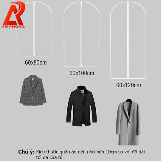 Túi đựng áo vest bằng vải không dệt