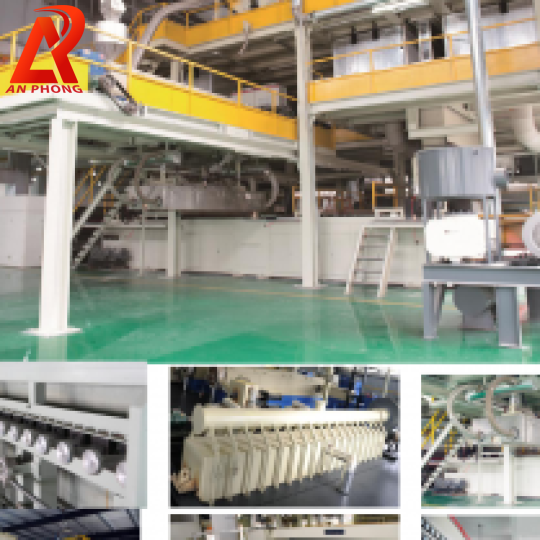MÁY SX VẢI LỌC KHÁNG KHUẨN MELT-BLOWN